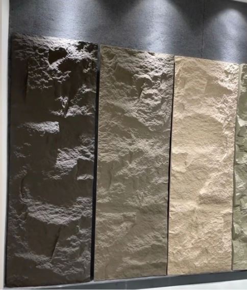 Hot Sales Faux Stone Wall Panel Pu Rock Veneer Artificial Pu Stone Wall Panel
