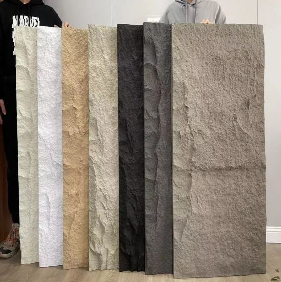 Hot Sales Faux Stone Wall Panel Pu Rock Veneer Artificial Pu Stone Wall Panel